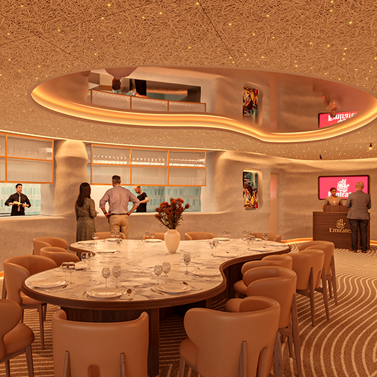 The Emirates Lounge at Estádio da Luz